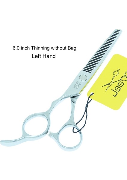 A0046D-05-60 5.5 "6.0" Salon Solak Kuaför Makası Japon Çelik Sol El Saç Kesme Makası Berber Inceltme Tesoura A0046D (Yurt Dışından)