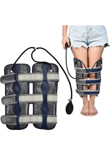 O/x Tipi Bacak Duruş Düzeltici Buzağı Masajı Pressoterapi Şişirme Hava Sıkıştırma Ayak Fizyoterapisi Kan Dolaşımı Rahatlama (Yurt Dışından) fiyatları