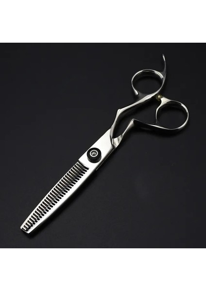 Inceltme Makas Profesyonel Jp 440C Çelik 6 '' Lüks Kavisli Saç Makas Saç Kesimi Inceltme Berber Makas Kesme Makası Kuaförlük Makas (Yurt Dışından)