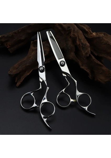 Inceltme Makas Profesyonel Jp 440C Çelik 6 '' Lüks Kavisli Saç Makas Saç Kesimi Inceltme Berber Makas Kesme Makası Kuaförlük Makas (Yurt Dışından) fiyatları