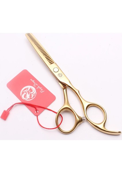 Z1005 Jin D 6.0n Z1005 6.0 Inç Mor Ejderha Altın Profesyonel Kuaförlük Kesme Makası Inceltme Makas Şekillendirici Araçları Insan Saç Makas (Yurt Dışından) fırsatları