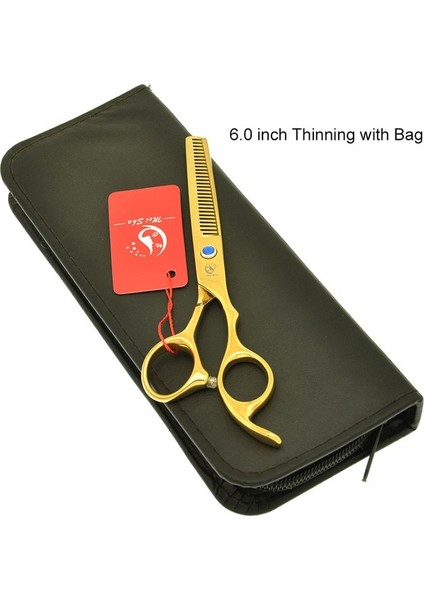 A0176A-06-60 Saç Makas Seti 6 Inç Japonya Çelik Saç Kesme Inceltme Makas Kuaförlük Makası Berber Salon Araçları Kuaför A0175A (Yurt Dışından) fiyatları