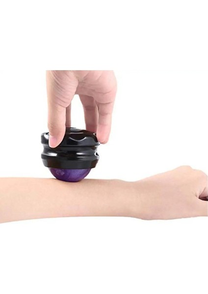Mavi Top Masaj Topu Haddeleme Topu Vücut Terapi Ayak Geri Bel Kalça Rahatlatıcı Kas Gevşeme Topları Fitness Masaj Rulo Topu (Yurt Dışından)