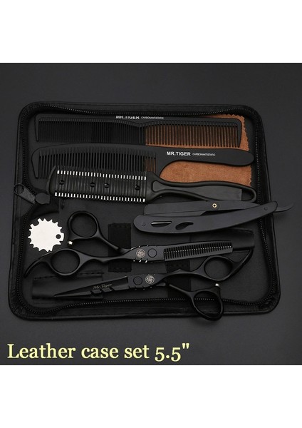 5.5 Ct Case2 Hskk Keskin Bıçak 5.5 6.0 Saç Makası Profesyonel Berber Makası Kuaförlük Makası Salon Saç Kesme Inceltme Makas Seti (Yurt Dışından)
