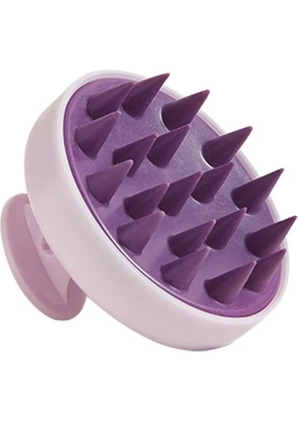 1 Adet Mor Saç Masaj Tarak Silikon Şampuan Saç Derisi Kafa Vücut Saç Derisi Masaj Fırçası Saç Yıkama Tarağı Duş Fırçası Banyo Spa Masaj Fırçası (Yurt Dışından)
