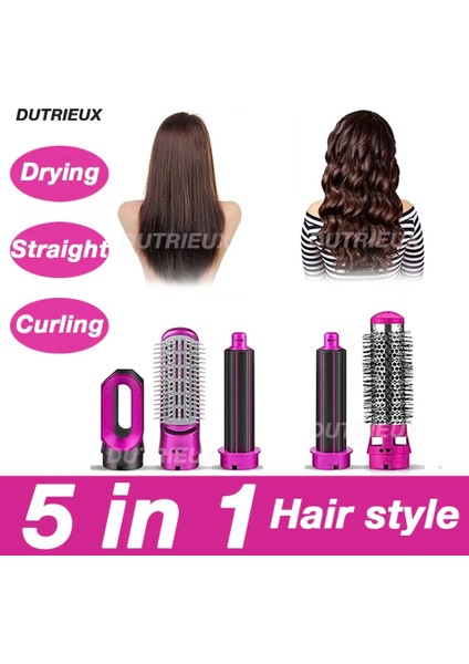 Beyaz Altın Ab TAK-220V Elektrikli Saç Kurutma Makinesi 5 In1 Dyson Airwrap Şekillendirme Araçları Için Otomatik Curling Saç Düzleştirici Saç Kurutma Makinesi Islak ve Kuru (Yurt Dışından)