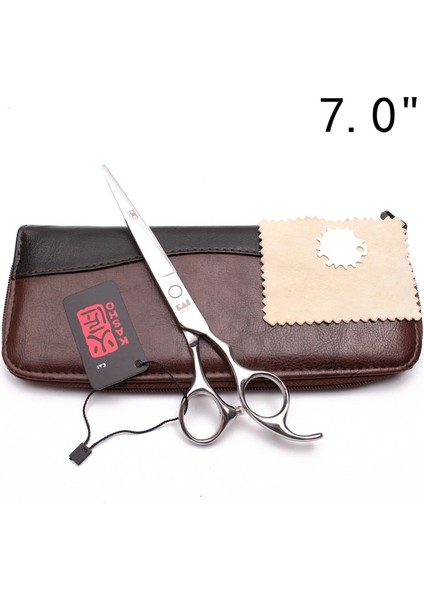 H1006 Yin C 70YY Profesyonel Saç Makas 5'' 6'' 7'' 8'' Japonya Paslanmaz Kuaförlük Makas Berber Inceltme Makası Saç Kesme Makası (Yurt Dışından)