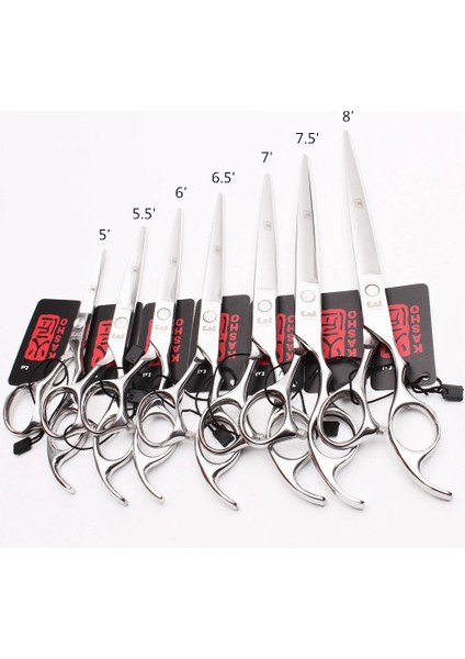 H1006 Yin C 70YY Profesyonel Saç Makas 5'' 6'' 7'' 8'' Japonya Paslanmaz Kuaförlük Makas Berber Inceltme Makası Saç Kesme Makası (Yurt Dışından) fiyatları