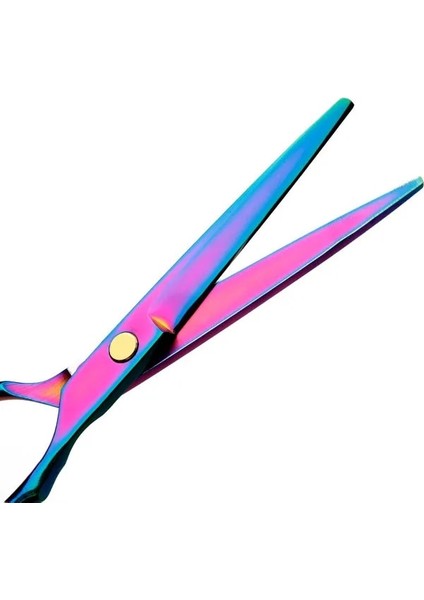 Mor 2 Adet 2/3 Adet Kuaförlük Makas Seti Tarak ile 6 Inç Makas Salon Kuaförlük Profesyonel Berber Saç Kesme Inceltme Makası (Yurt Dışından) indirimleri