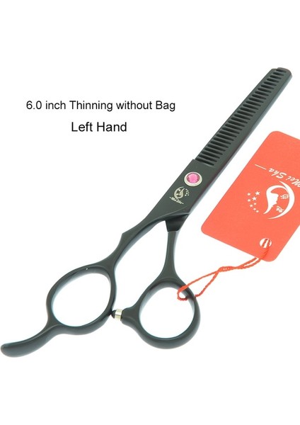 A0050A-05-60 Salon Solak Kuaför Makası Japon Çelik 5.5 "6.0" 7 "profesyonel Sol El Saç Kesme Inceltme Makası A0185A (Yurt Dışından)