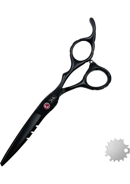 Kesme Saç Kesme Makası 6 "japon Inceltme Makası Berber Makası Saç Makası Salon Makası Yüksek Kaliteli Kuaförlük Seti (Yurt Dışından)