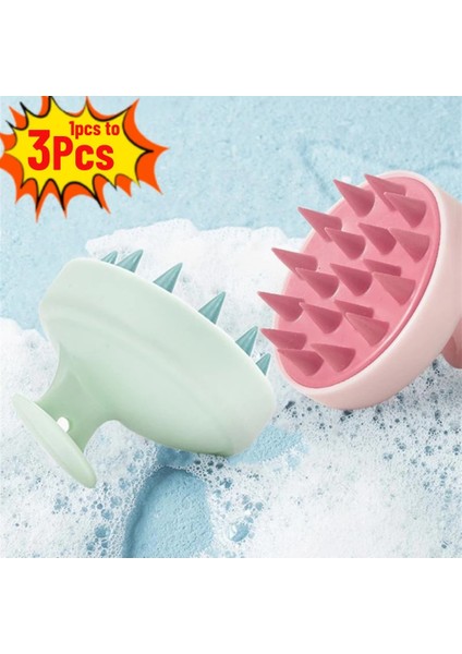 2 Adet Yeşil Saç Masaj Tarak Silikon Şampuan Saç Derisi Kafa Vücut Saç Derisi Masaj Fırçası Saç Yıkama Tarağı Duş Fırçası Banyo Spa Masaj Fırçası (Yurt Dışından) fiyatları