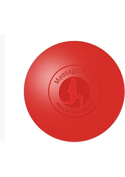 Kırmızı Mesaj Yoga Aracı Sağlık Bakım Masaj Topu Miyofasyal Tetik Noktası Serbest Bırakma Rulo Cilt Bakımı Boyun Massger Erkekler ve Kadınlar (Yurt Dışından)