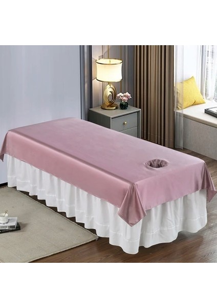Mor 120CM230CM Delik Yatak Elektronik Tablosu Masaj Masası Güzellik Yatağı Yaz Nefes Kalınlaşmak Buz Ipek Levha Spa Salonu Adanmış (Yurt Dışından)