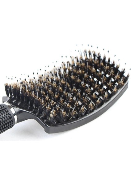 Pembe Saç Fırçası Saç Derisi Masaj Tarak Saç Fırçası Kıl ve Naylon Kadın Islak Kıvırcık Detangle Saç Fırçası Salon Kuaförlük Şekillendirici Araçları (Yurt Dışından) indirimleri