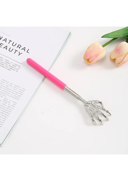 Pembe 21X4CM 1 Adet Hayalet El Gevşeme Cihazı Gevşeme Masaj Aracı Hayalet El Masaj Cihazı Paslanmaz Çelik Teleskopik Masaj (Yurt Dışından)