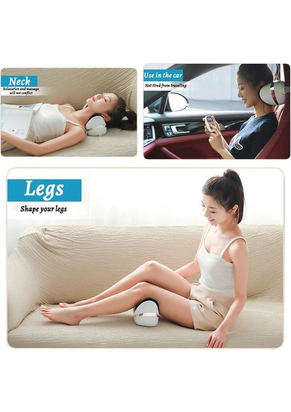 Araca Monteli Elektrikli Kafa Masajı Boyun Servikal Masaj Çekiş Sağlık Rahatlama Vücut Masajı Araba Sırt Yastığı Isıtma Titreşimli Masaj (Yurt Dışından) modelleri