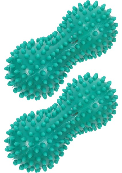 Yeşil 2 Adet Masaj Fıstık Topları Ayak Ayak Rulo Masajı Plastik Pvc Şekilli Fitness Cihazı (Yurt Dışından) modelleri