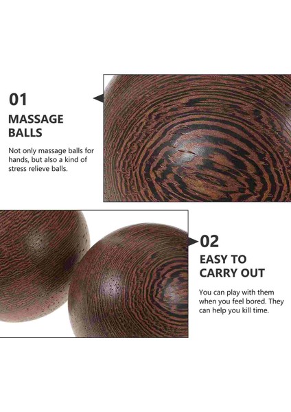 Gösterildiği Gibi Top Masajı El Çin Egzersizi Fitness Bilek Zil Ahşap Sağlık Baoding Hentbol Stres Palmiye Meditasyon Çan Noktası Ahşap (Yurt Dışından) modelleri