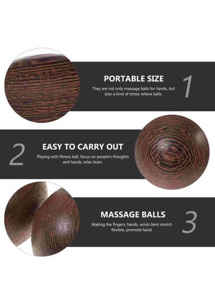 Gösterildiği Gibi Top Masajı El Çin Egzersizi Fitness Bilek Zil Ahşap Sağlık Baoding Hentbol Stres Palmiye Meditasyon Çan Noktası Ahşap (Yurt Dışından) indirimleri