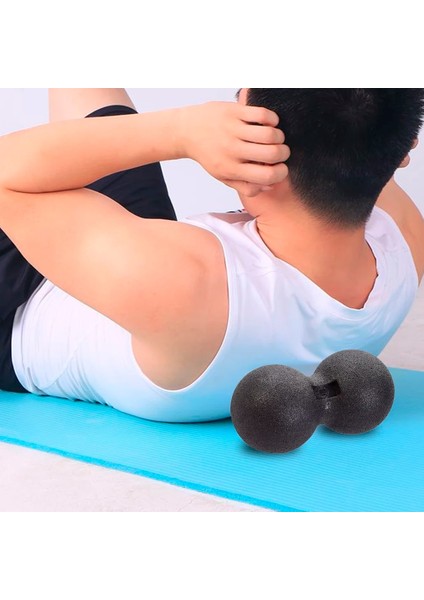 Gösterildiği Gibi 24CM Mini Fıstık Şeklinde Fasya Kendi Kendine Masaj Topu Omuz Arka Bacaklar Rehabilitasyon Eğitim Topu Duo Topu Vücut Eğitimi Aksesuarı (Yurt Dışından) modelleri
