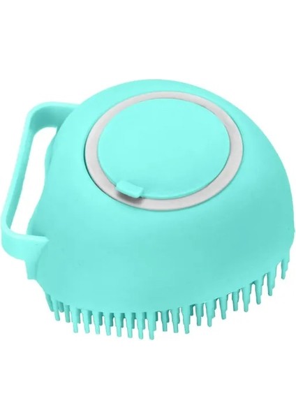 Yeşil Silikon Kafa Vücut Saç Derisi Masaj Fırçası Silikon Şampuan Fırçası Saç Yıkama Tarağı Duş Fırçası Banyo Spa Masaj Fırçası Saç Fırçası (Yurt Dışından)