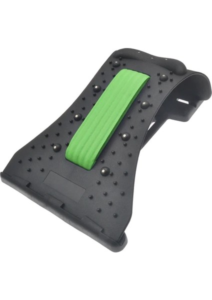 Yeşil Manyetik Sırt Masajı Sedye Aparatı Boyun Traksiyon Cihazı Servikal Düzeltme Spor Boyun Lomber Omurga Güverte Streç (Yurt Dışından)