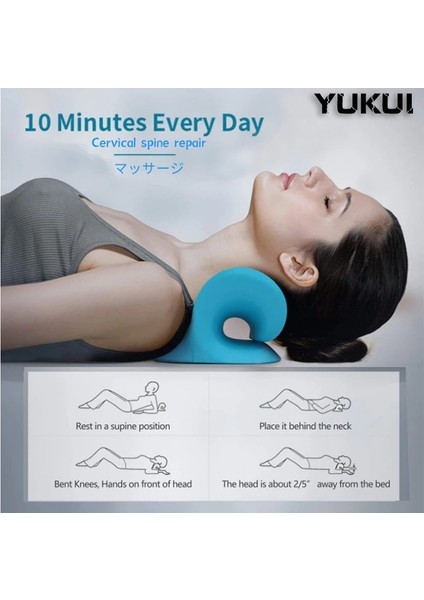 Pembe Boyun ve Omuz Massageador Sedye Rahatlatıcı Vücut Ağrısı Rahatlatmak Boyun Masaj Traksiyon Cihazı (Yurt Dışından) fırsatları