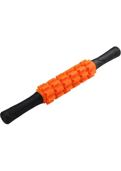 Turuncu 1 Adet Yoga Rulo Masaj Taşınabilir Alet Sopa Vücut Masajı Mili Çubukları Kas Tetik Rulo Fitness Rahatlatmak Terapi Aracı (Yurt Dışından)