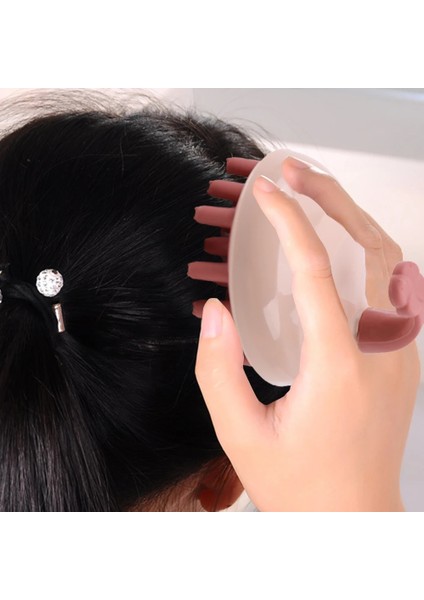 1 Adet Silikon Şampuan El Saç Derisi Masaj Fırçası Taşınabilir Saç Yıkama Fırçası Saç Bakımı Tarak Kuaförlük Profesyonel Masaj (Yurt Dışından) indirimleri