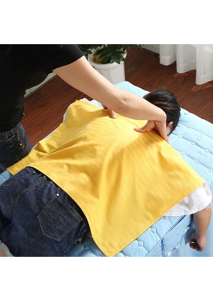 Royal Mavi 40CMX60CM 5 Pamuklu Masaj Havlusu, Tuina El Bezi, Masa Örtüsü, Sırt Yürüyüşü 5 Parça (Yurt Dışından)