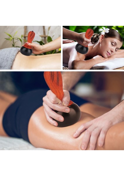 Tam Vücut İçin Taş Abd Plug Elektrikli Sıcak Taş Gua Sha Selülit Masaj Aleti (Yurt Dışından) modelleri