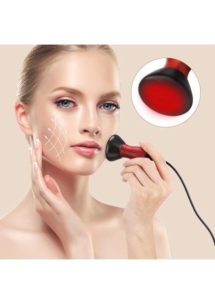 Tam Vücut İçin Taş Abd Plug Elektrikli Sıcak Taş Gua Sha Selülit Masaj Aleti (Yurt Dışından) fırsatları