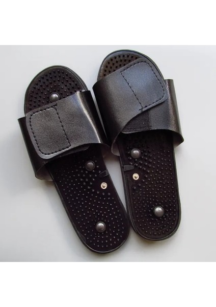 Terlik Ab Tak Onlarca Vücut Masajı Relax Muscle Dijital Meridyen Elektroterapi Enstrümanı 10 Elektrotlu Yama / 2 Kablo / Terlik (Yurt Dışından)