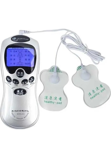 Terlik Ab Tak Onlarca Vücut Masajı Relax Muscle Dijital Meridyen Elektroterapi Enstrümanı 10 Elektrotlu Yama / 2 Kablo / Terlik (Yurt Dışından) indirimleri