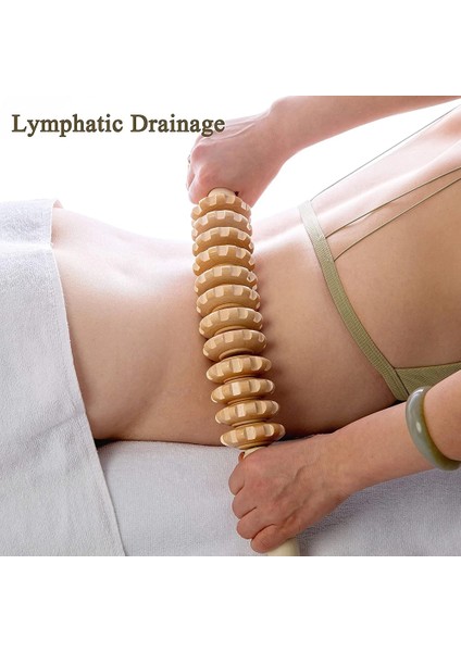 Tip 1 Kavisli Ahşap Masaj Silindiri Bel, Uyluk, Selülit Azaltma ve Kas Gerginliği Için Çok Fonksiyonlu Vücut Silindiri, Kadın Erkek Için (Yurt Dışından) fiyatları