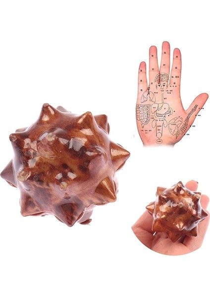 2pcs 2pcs El Masaj Topu Palmiye Akupunktur Noktası Palm Masaj Topu Ayak Masajı (Yurt Dışından)