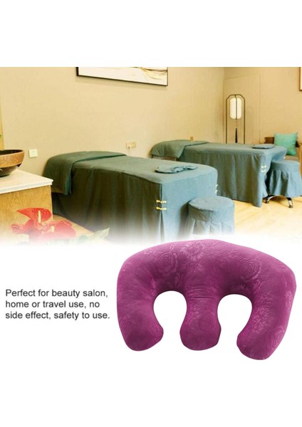 Spa Güzellik Salonu Ev Pembe Için Soluk Leylak Ayrılabilir Göğüs Yastığı Göğüs Yastığı (Yurt Dışından)