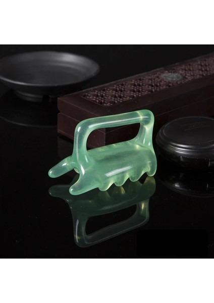 Gn Doğal Reçine Çin Aracı Sırt Masajı Masaj Vücut Akupunktur Kazıma Arı Balmumu Plaka Guasha Kazıma Dairesel Kan Terapisi (Yurt Dışından)