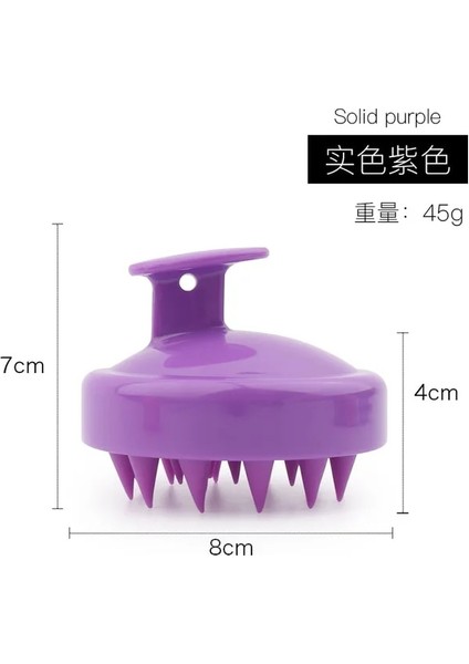 2 Yumuşak Silikon Masaj Tarak Taşınabilir Yuvarlak Kafa Fırça Şampuan Saç Derisi Yıkama Temiz Duş Banyo Spa Islak ve Kuru Sağlık Güzellik Fırçası (Yurt Dışından) fiyatları