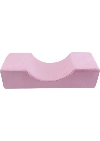 Pembe U Şekli Yanlış Kirpik Aşılama Güzellik Yastık Cep Rahat Boyun Desteği Yumuşak Bellek Köpük Kirpik Makyaj Salonu Yastık (Yurt Dışından)