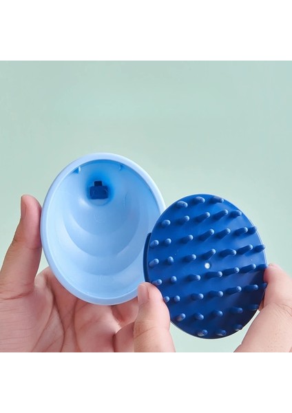 Pembe Balina-B Saç Yıkama Sihirli Aracı Kuru ve Islak Masaj Saç Tarak Kafa Masajı Ev Silikon Şampuan Saç Temizleme Masaj Kolu (Yurt Dışından) fırsatları