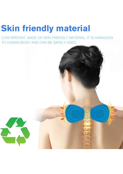 12 Adet Jel Pedleri Jel Pedleri Ems Boyun Masajı Eğitmeni Kalça Egzersiz Yedek Vücut Masajı Yama Kas Stimülatörü Etiket Jelleri Aksesuarları (Yurt Dışından) fırsatları