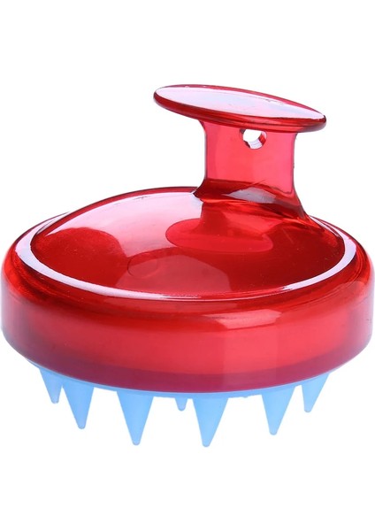 Mor Silikon Kafa Şampuanı Saç Derisi Masaj Fırçası Saç Yıkama Saç Derisi Temizleme Tarak Islak ve Kuru Yetişkin Yumuşak Ev Banyo Tarağı (Yurt Dışından) fırsatları