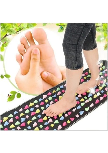 35 cm x 175 cm Simülasyon Arnavut Kaldırımı Ayak Masaj Matı Ev Rahat Ayak Masaj Minderi Çakıl Yol Masaj Mat 35/70/120/140/175 cm * 35 cm (Yurt Dışından) modelleri