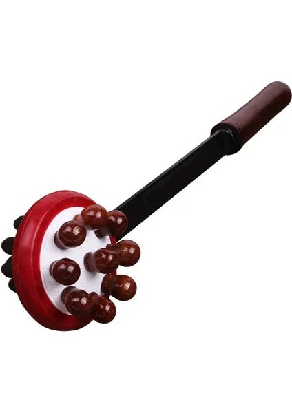 Masaj Çekiç Ahşap Masaj Çekiç Arka Kafa Vuruş Masaj Sopa Geri Rahatlayın Çok Fonksiyonlu Servikal Vertebra Rulo 32X8 cm Ev Masaj (Yurt Dışından)