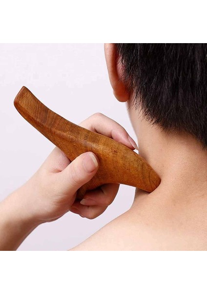 Set 2 Ahşap Tetik Noktası Masaj Aletleri, Profesyonel Gua Sha Lenfatik Drenaj Araçları, Tüm Vücut Ağrısını Rahatlatmak Için Ahşap Terapi Masajı (Yurt Dışından)