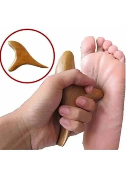 Set 2 Ahşap Tetik Noktası Masaj Aletleri, Profesyonel Gua Sha Lenfatik Drenaj Araçları, Tüm Vücut Ağrısını Rahatlatmak Için Ahşap Terapi Masajı (Yurt Dışından)