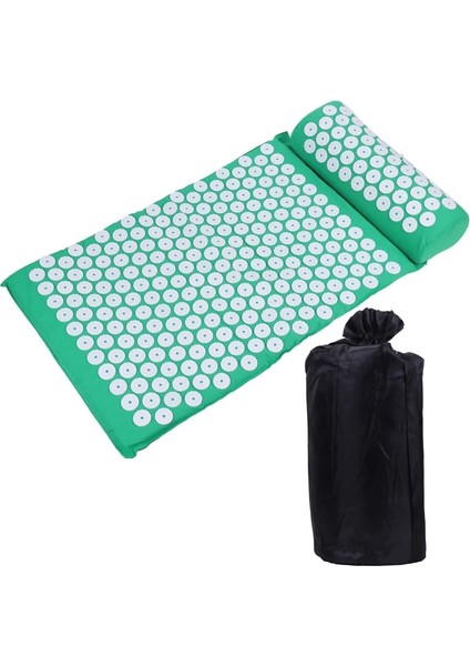 Mavi Lotus Akupunktur Mat Akupunktur Noktası Masaj Yastığı ve Fitness Egzersiz Mat Yoga Masaj Terapisi ve Refah (Yurt Dışından)