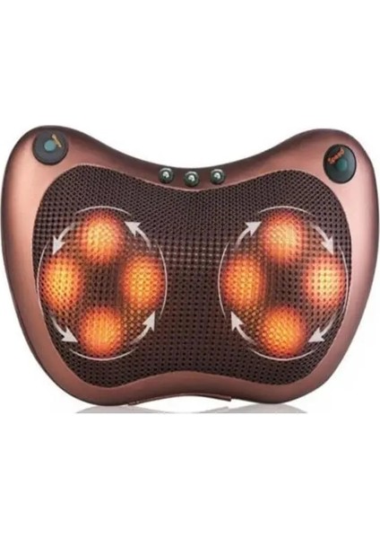 Çok Çift Amaçlı Mıknatıslı Servikal Vertebra Masajı Boyun, Bel, Bacak, Omuz ve Sırt Için Çok Fonksiyonlu Masaj Yastığı (Yurt Dışından)